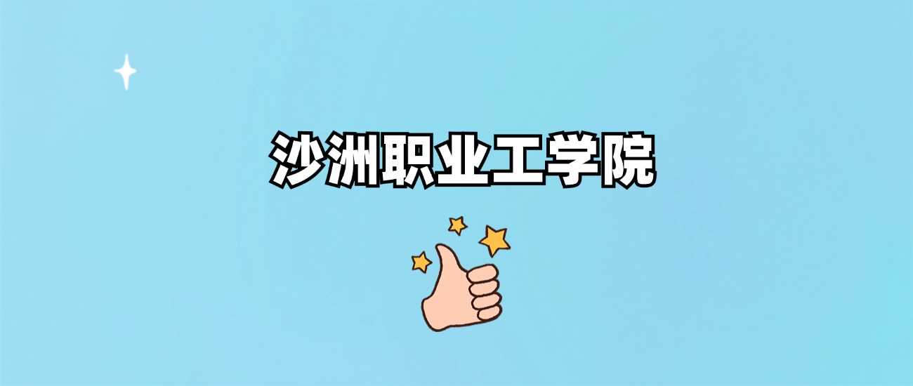 沙洲职业工学院身份调查：正规公办还是野鸡？