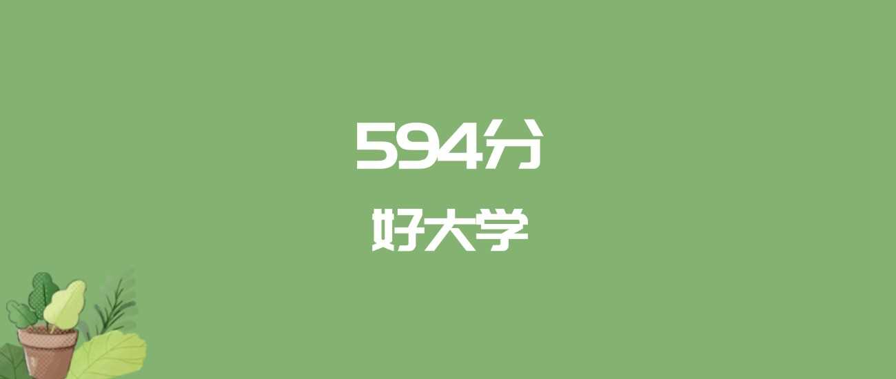 594分文科2025可报大学名单及志愿填报建议