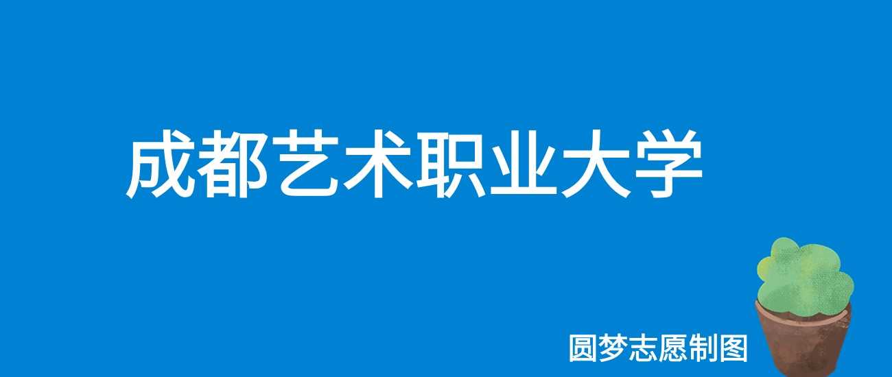 成都艺术职大2024录取线：全国物理历史类最低分汇总